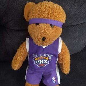 Vintage 1996 NBA Phoenix Suns Plush Bear Stuffed Animal